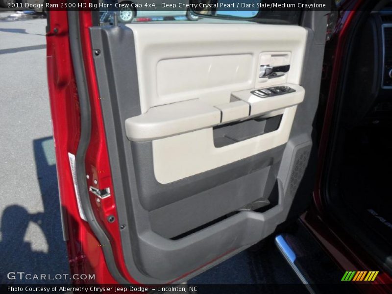 Deep Cherry Crystal Pearl / Dark Slate/Medium Graystone 2011 Dodge Ram 2500 HD Big Horn Crew Cab 4x4