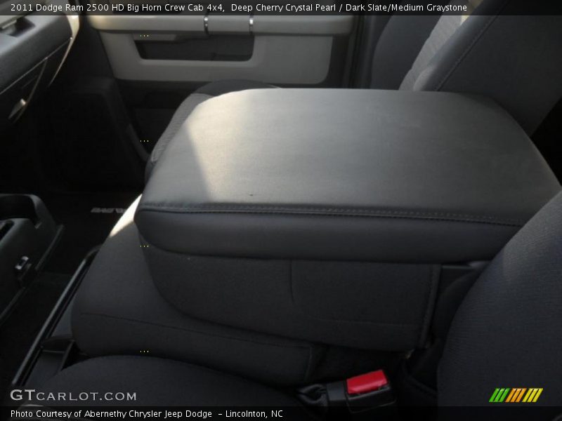 Deep Cherry Crystal Pearl / Dark Slate/Medium Graystone 2011 Dodge Ram 2500 HD Big Horn Crew Cab 4x4