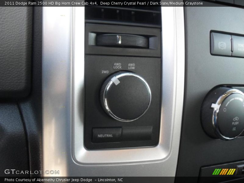 Deep Cherry Crystal Pearl / Dark Slate/Medium Graystone 2011 Dodge Ram 2500 HD Big Horn Crew Cab 4x4