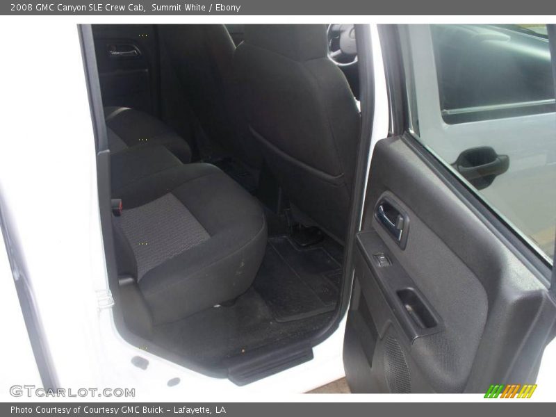 Summit White / Ebony 2008 GMC Canyon SLE Crew Cab