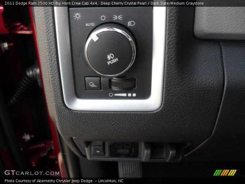 Deep Cherry Crystal Pearl / Dark Slate/Medium Graystone 2011 Dodge Ram 2500 HD Big Horn Crew Cab 4x4
