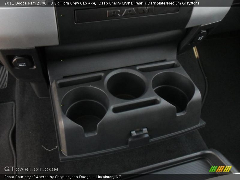 Deep Cherry Crystal Pearl / Dark Slate/Medium Graystone 2011 Dodge Ram 2500 HD Big Horn Crew Cab 4x4