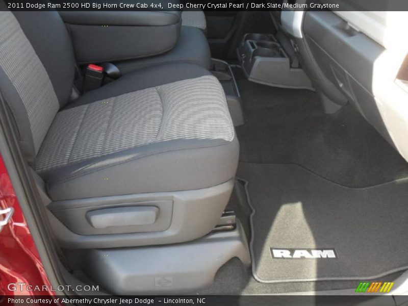 Deep Cherry Crystal Pearl / Dark Slate/Medium Graystone 2011 Dodge Ram 2500 HD Big Horn Crew Cab 4x4