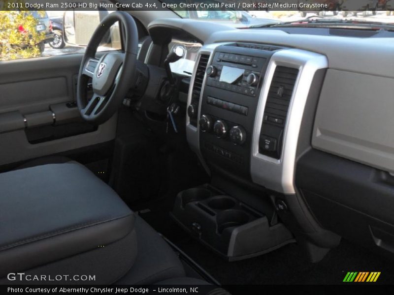 Deep Cherry Crystal Pearl / Dark Slate/Medium Graystone 2011 Dodge Ram 2500 HD Big Horn Crew Cab 4x4