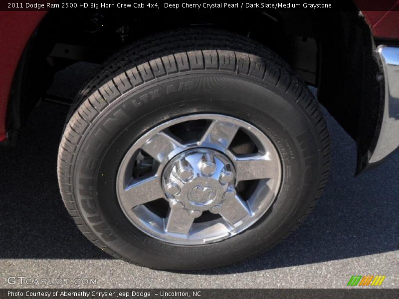 Deep Cherry Crystal Pearl / Dark Slate/Medium Graystone 2011 Dodge Ram 2500 HD Big Horn Crew Cab 4x4