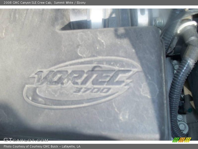 Summit White / Ebony 2008 GMC Canyon SLE Crew Cab