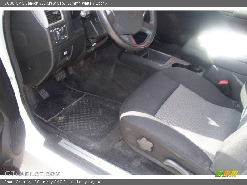 Summit White / Ebony 2008 GMC Canyon SLE Crew Cab