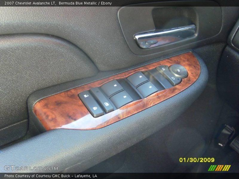 Bermuda Blue Metallic / Ebony 2007 Chevrolet Avalanche LT