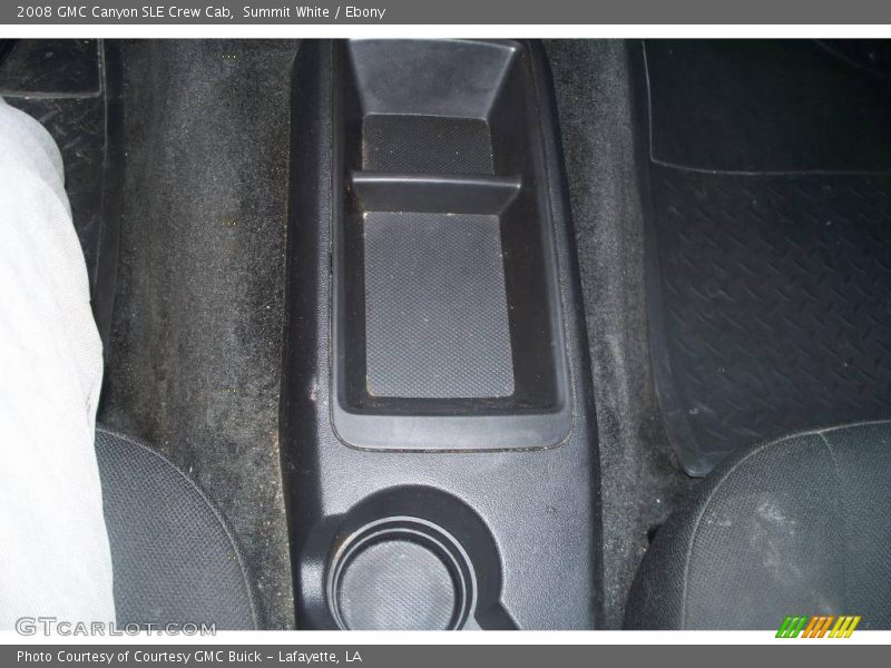 Summit White / Ebony 2008 GMC Canyon SLE Crew Cab