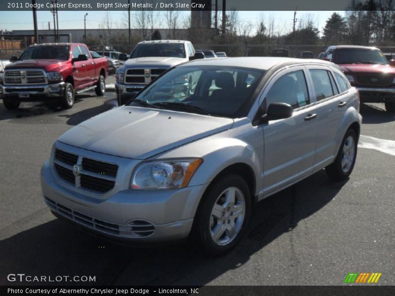 Bright Silver Metallic / Dark Slate Gray 2011 Dodge Caliber Express