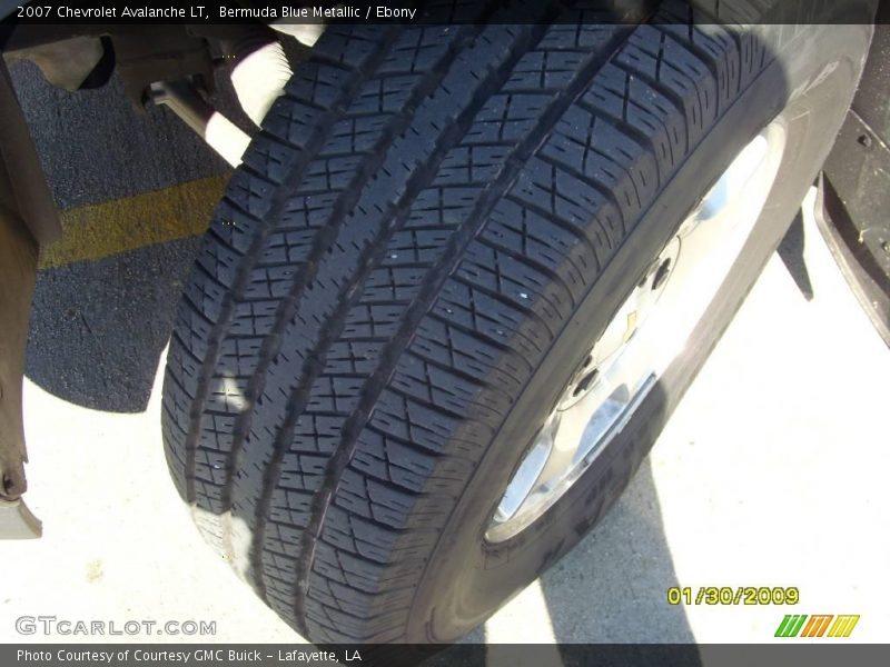 Bermuda Blue Metallic / Ebony 2007 Chevrolet Avalanche LT