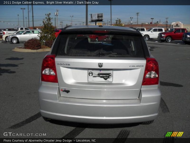Bright Silver Metallic / Dark Slate Gray 2011 Dodge Caliber Express
