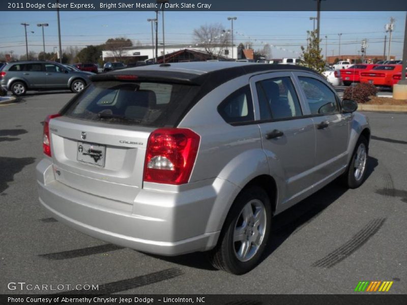 Bright Silver Metallic / Dark Slate Gray 2011 Dodge Caliber Express