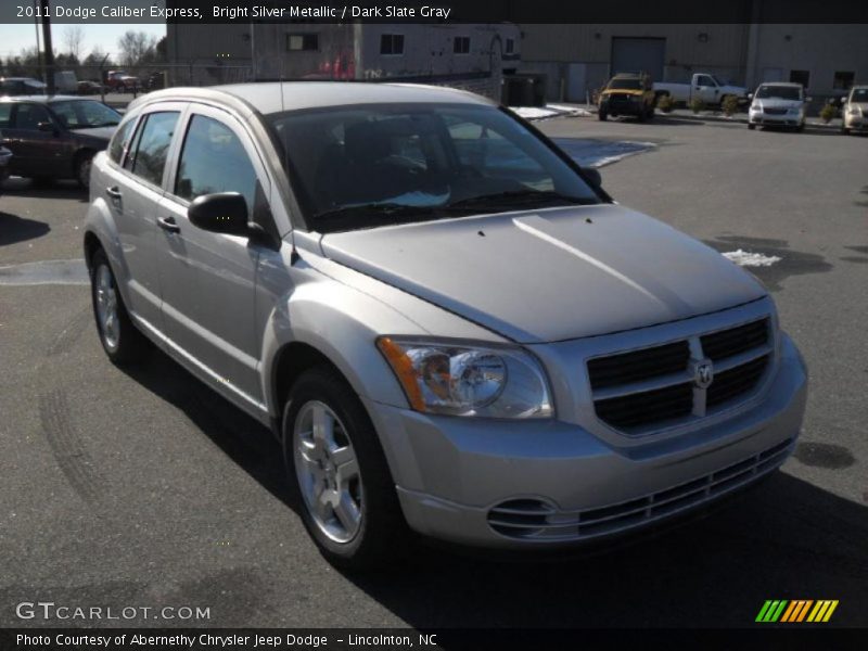 Bright Silver Metallic / Dark Slate Gray 2011 Dodge Caliber Express