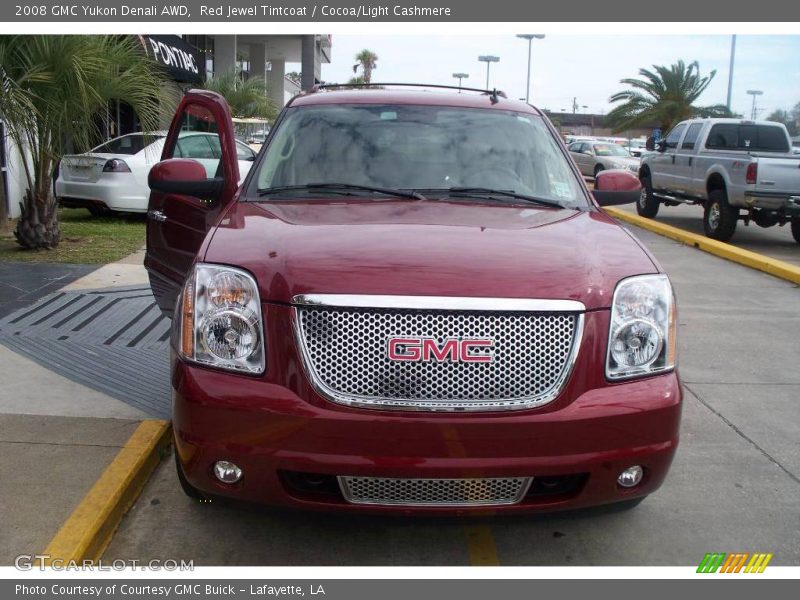 Red Jewel Tintcoat / Cocoa/Light Cashmere 2008 GMC Yukon Denali AWD