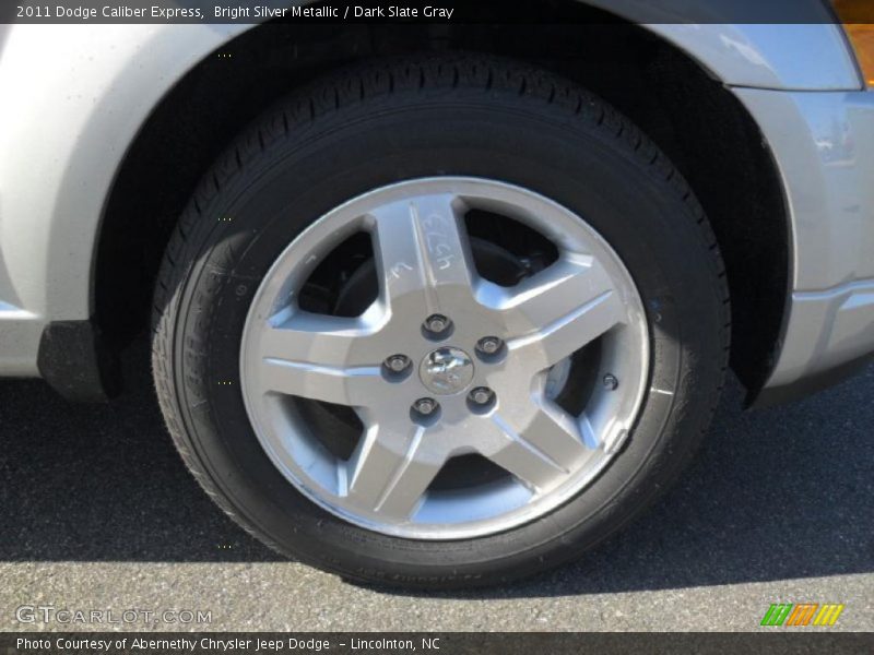 Bright Silver Metallic / Dark Slate Gray 2011 Dodge Caliber Express
