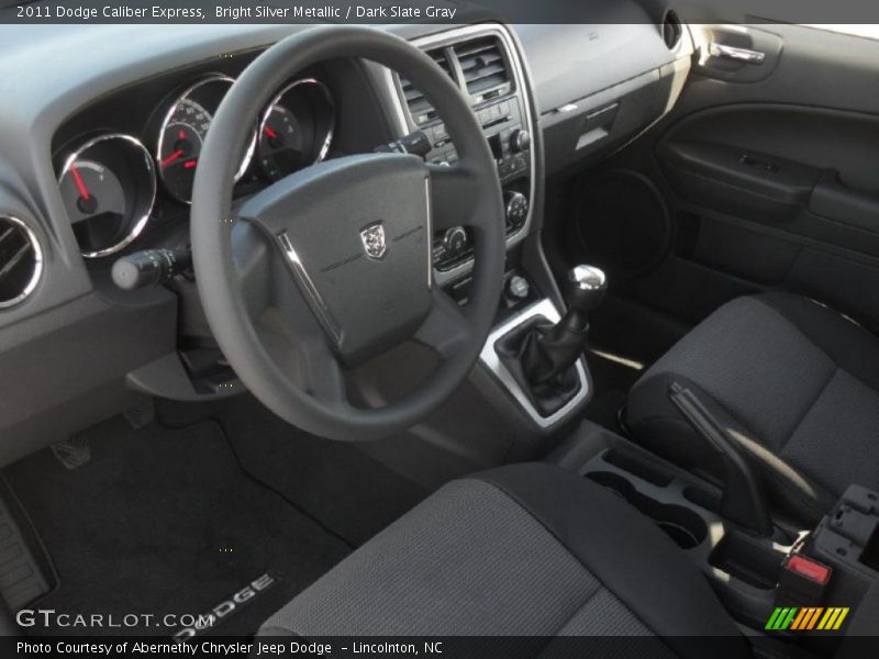 Dark Slate Gray Interior - 2011 Caliber Express 