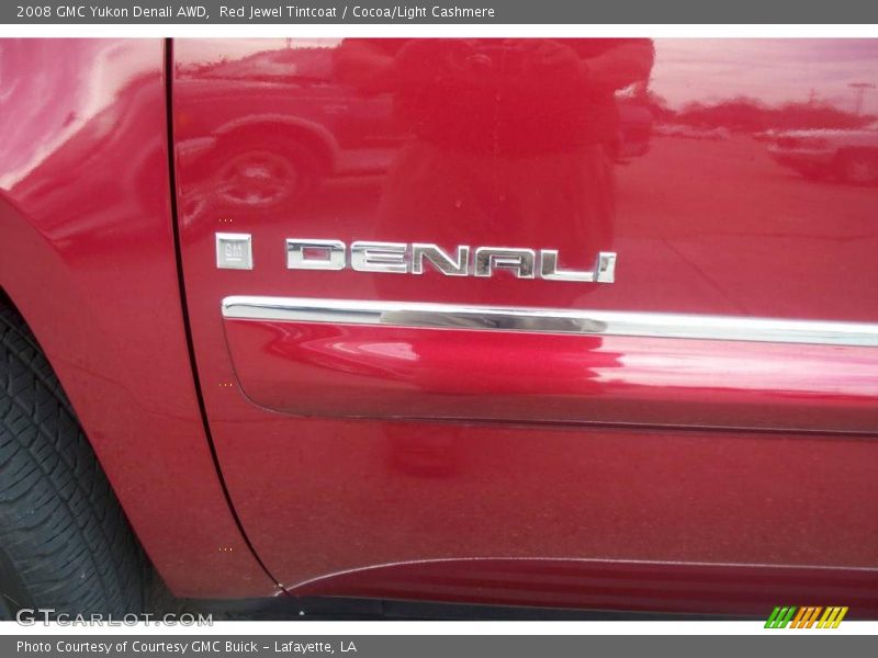 Red Jewel Tintcoat / Cocoa/Light Cashmere 2008 GMC Yukon Denali AWD