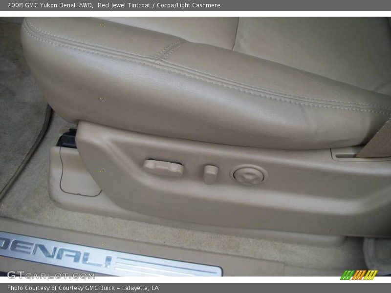 Red Jewel Tintcoat / Cocoa/Light Cashmere 2008 GMC Yukon Denali AWD