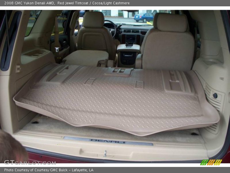 Red Jewel Tintcoat / Cocoa/Light Cashmere 2008 GMC Yukon Denali AWD