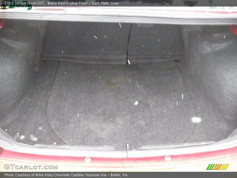 Blaze Red Crystal Pearl / Dark Slate Gray 2003 Dodge Neon SXT