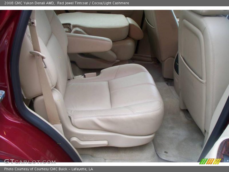 Red Jewel Tintcoat / Cocoa/Light Cashmere 2008 GMC Yukon Denali AWD