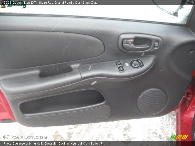 Blaze Red Crystal Pearl / Dark Slate Gray 2003 Dodge Neon SXT
