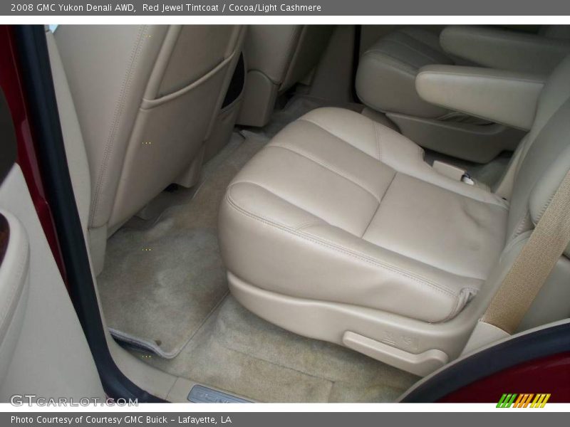 Red Jewel Tintcoat / Cocoa/Light Cashmere 2008 GMC Yukon Denali AWD