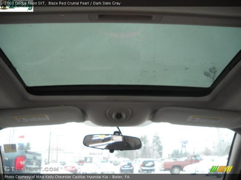 Blaze Red Crystal Pearl / Dark Slate Gray 2003 Dodge Neon SXT