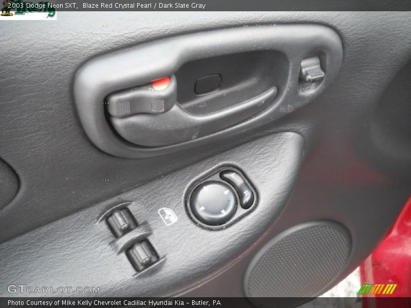Blaze Red Crystal Pearl / Dark Slate Gray 2003 Dodge Neon SXT