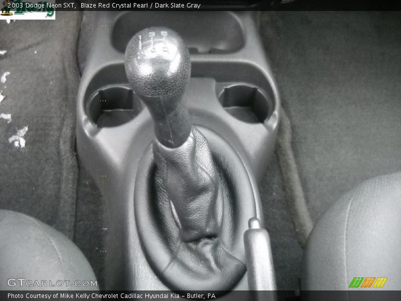 Blaze Red Crystal Pearl / Dark Slate Gray 2003 Dodge Neon SXT