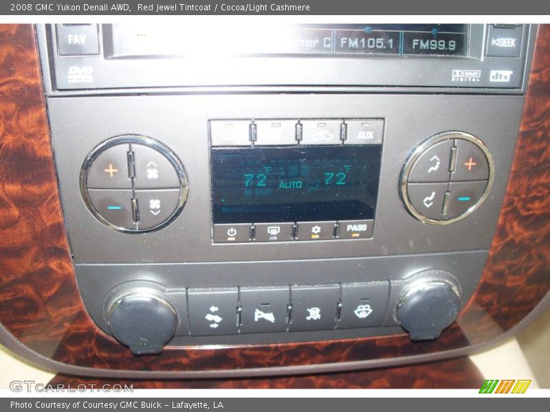 Red Jewel Tintcoat / Cocoa/Light Cashmere 2008 GMC Yukon Denali AWD