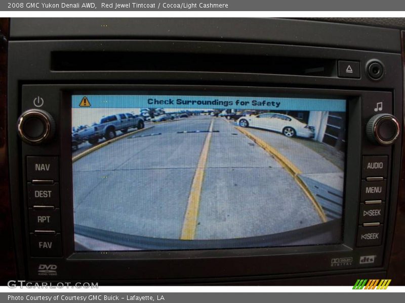 Red Jewel Tintcoat / Cocoa/Light Cashmere 2008 GMC Yukon Denali AWD
