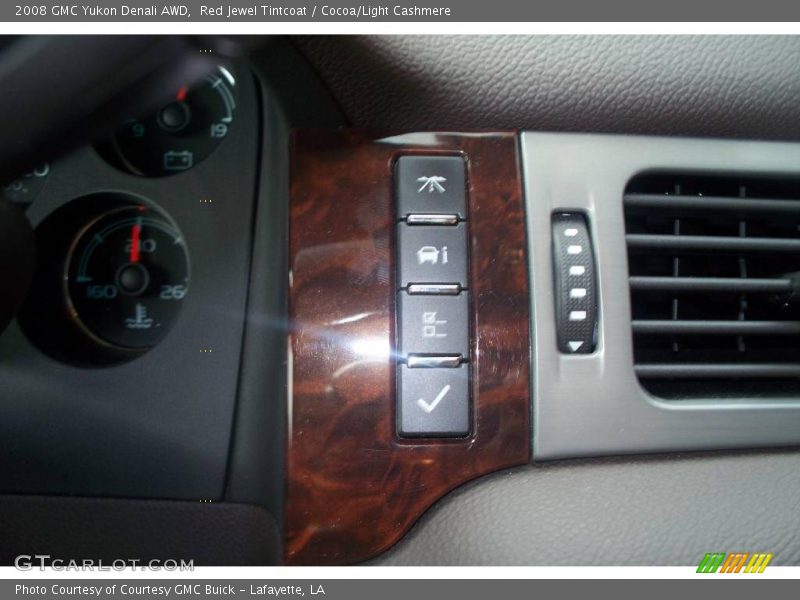 Red Jewel Tintcoat / Cocoa/Light Cashmere 2008 GMC Yukon Denali AWD