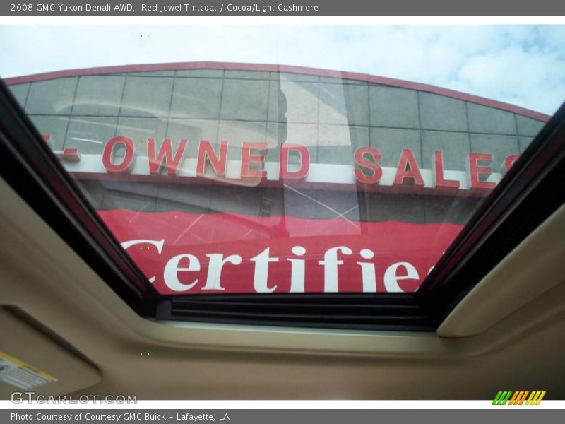 Red Jewel Tintcoat / Cocoa/Light Cashmere 2008 GMC Yukon Denali AWD