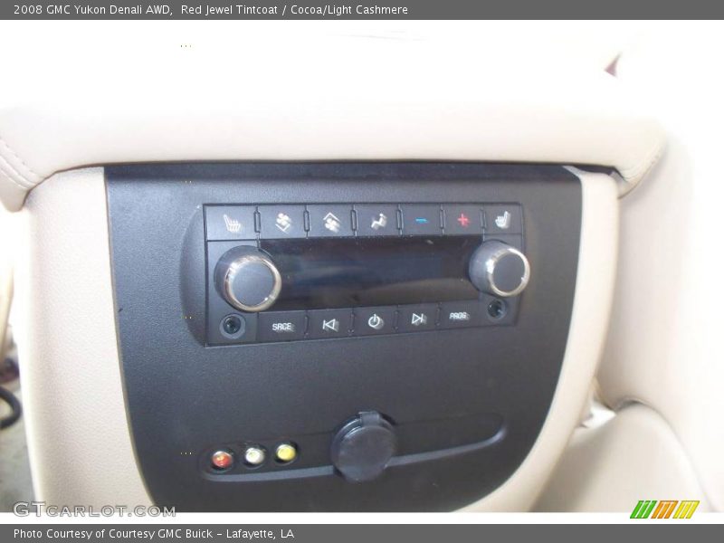 Red Jewel Tintcoat / Cocoa/Light Cashmere 2008 GMC Yukon Denali AWD