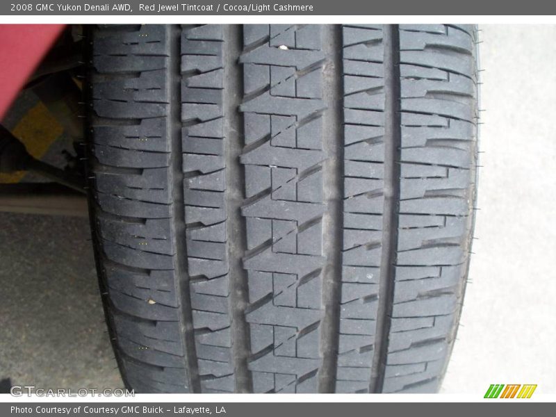 Red Jewel Tintcoat / Cocoa/Light Cashmere 2008 GMC Yukon Denali AWD