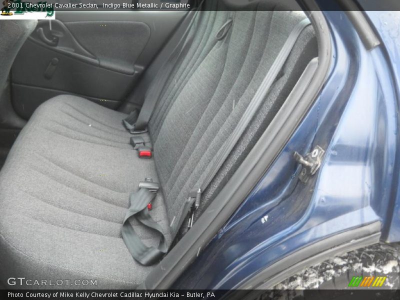 Indigo Blue Metallic / Graphite 2001 Chevrolet Cavalier Sedan
