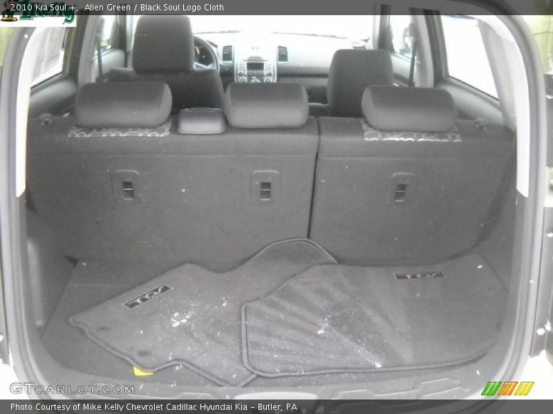 Alien Green / Black Soul Logo Cloth 2010 Kia Soul +