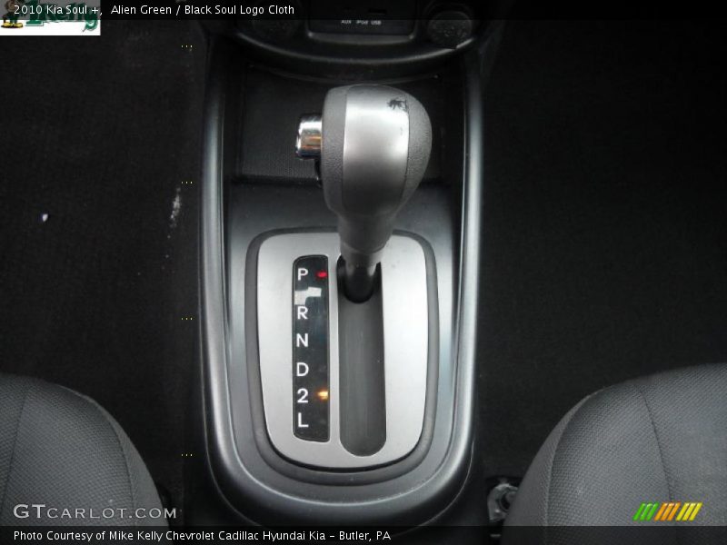 Alien Green / Black Soul Logo Cloth 2010 Kia Soul +