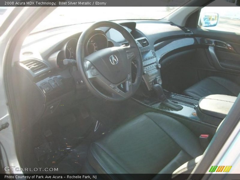 Billet Silver Metallic / Ebony 2008 Acura MDX Technology