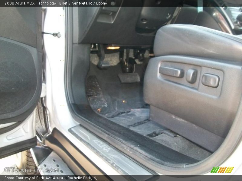 Billet Silver Metallic / Ebony 2008 Acura MDX Technology
