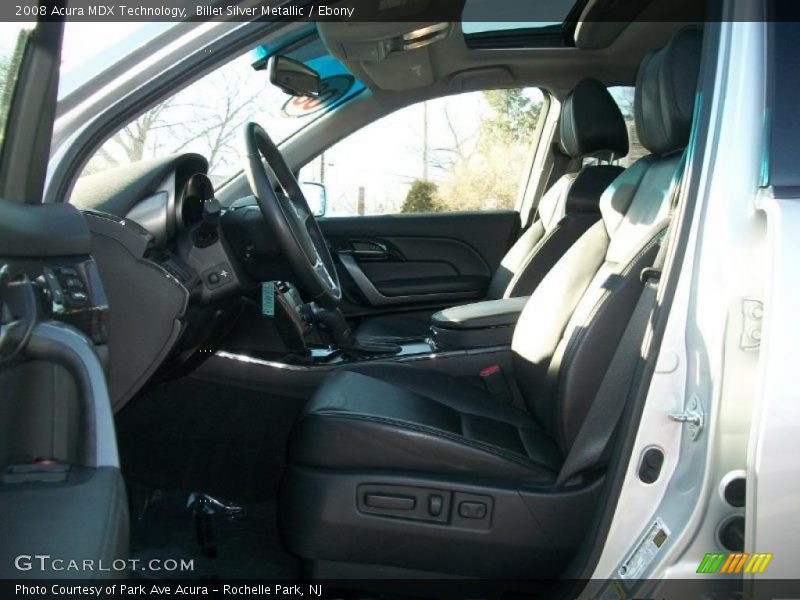 Billet Silver Metallic / Ebony 2008 Acura MDX Technology