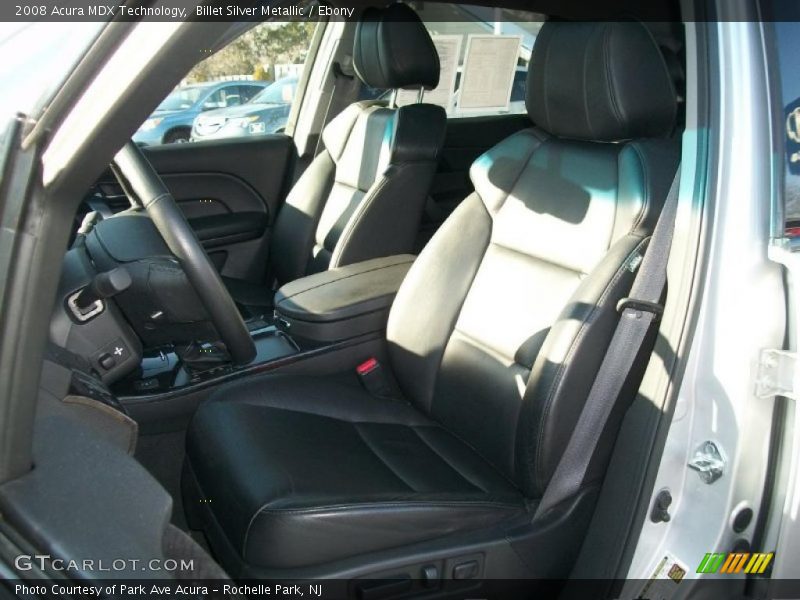 Billet Silver Metallic / Ebony 2008 Acura MDX Technology