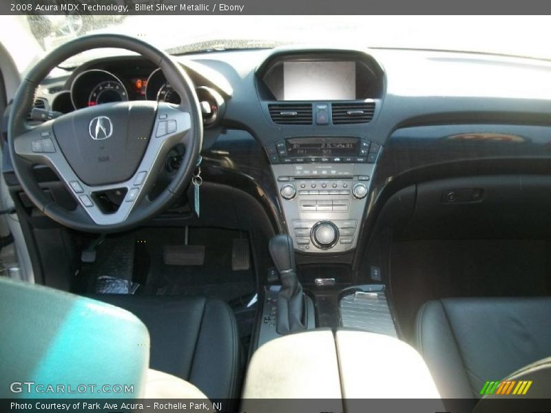 Billet Silver Metallic / Ebony 2008 Acura MDX Technology