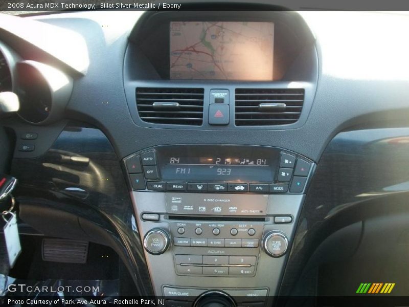 Billet Silver Metallic / Ebony 2008 Acura MDX Technology