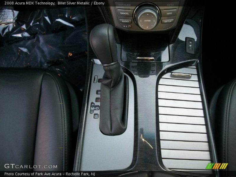 Billet Silver Metallic / Ebony 2008 Acura MDX Technology