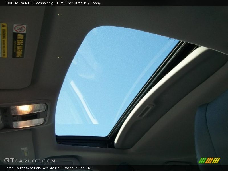 Billet Silver Metallic / Ebony 2008 Acura MDX Technology