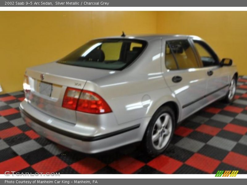 Silver Metallic / Charcoal Grey 2002 Saab 9-5 Arc Sedan