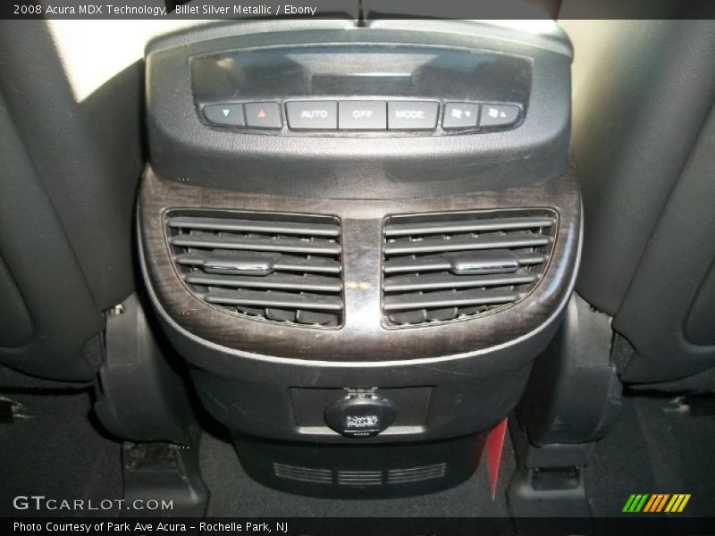 Billet Silver Metallic / Ebony 2008 Acura MDX Technology